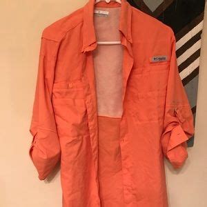 performance fishing gear | Jackets & Coats | Orange Pfg Coverup | Poshmark