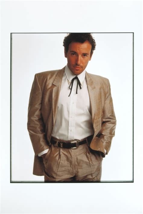 BRUCE SPRINGSTEEN PHOTOGRAPH BY ANNIE LEIBOVITZ