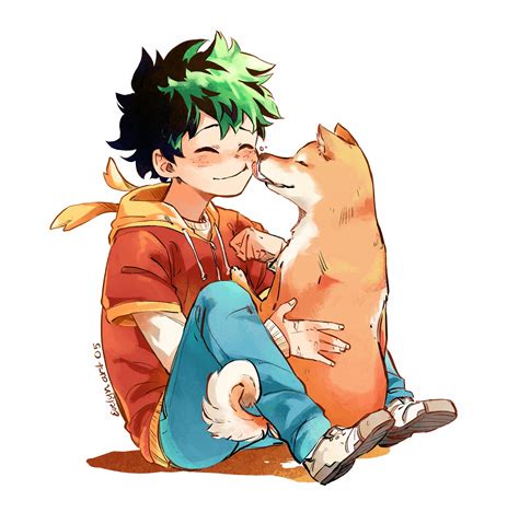 deku with dog - Boku no Hero Academia Wallpaper (43824664) - Fanpop