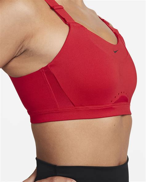 Nike Alpha Women's High-Support Padded Adjustable Sports Bra. Nike NL