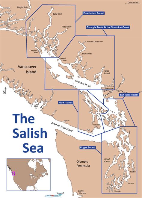 Salish Sea Tribal Map