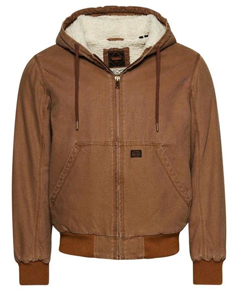 VINTAGE WORKWEAR HOODED BOMBER