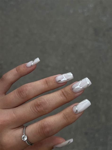 Идея для маникюра квадрат | idea for manicure | Manicure, Nail art, Nails
