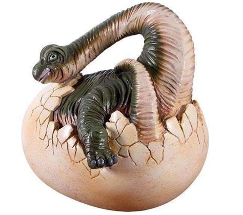 Brachiosaurus Dinosaur Egg Hatching Life Size Statue - Etsy