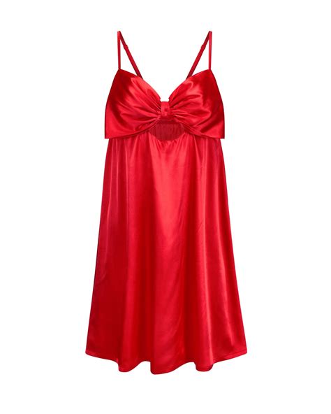 Janessa Dark Red Slip, XS-M | Adore Me