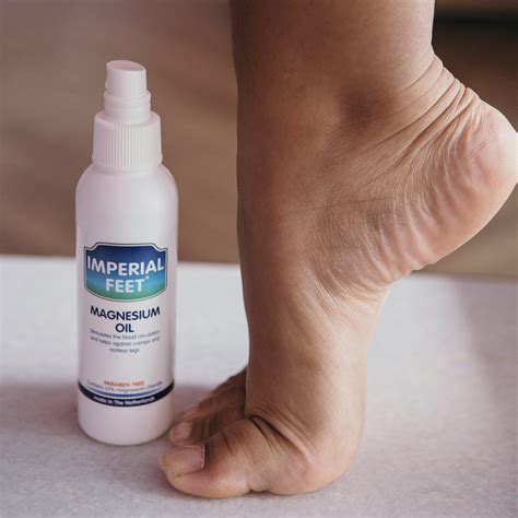Magnesium Oil On Feet At Night
