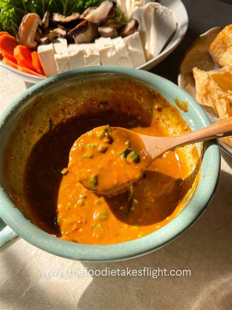Chinese Hot Pot Sauce - The Foodie Takes Flight