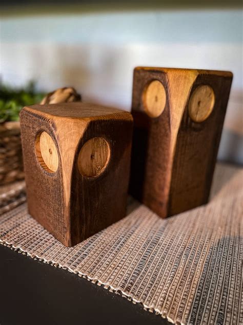 Wooden Owls - Etsy