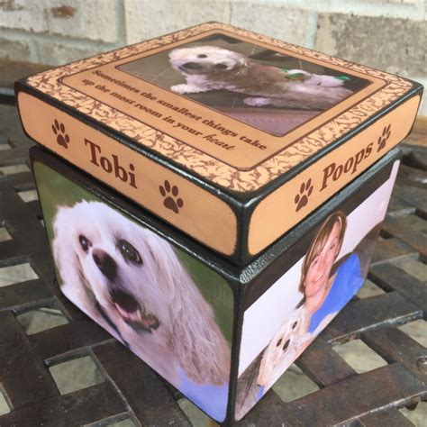 Dog Urn With Picture Dog Urn for Ashes Personalized Dog Urn - Etsy