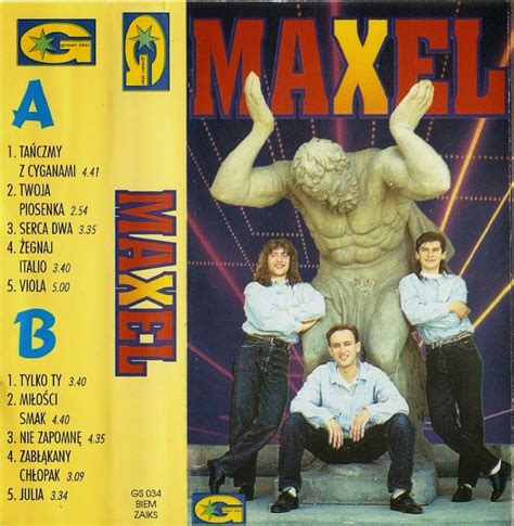 Disco polo na kasetach - Okładki: Maxel - Maxel