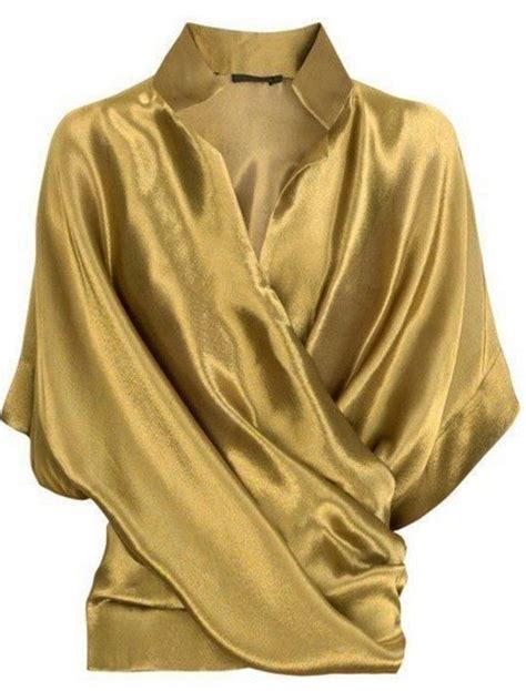 ОРИГИНАЛЬНАЯ БЛУЗА С ДРАПИРОВКОЙ. Простая выкройка. | Tops, Fashion ...