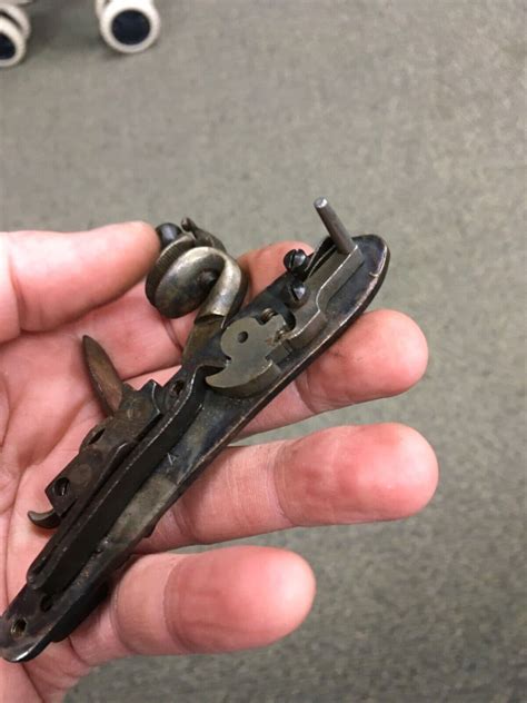 cva colonial pistol flintlock pistol lock assembly
