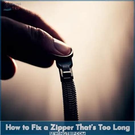 how to fix zipper teeth that won t close