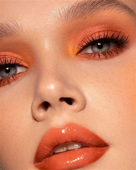 🧡🧡🧡 давно не выкладывала монохромные макияжи 😍😍😍😍 mua&ph&retouch ...