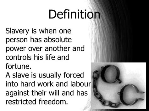 Slavery