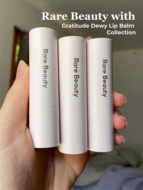 rare beauty lip balm collection gallery posted  olivia leon lemon