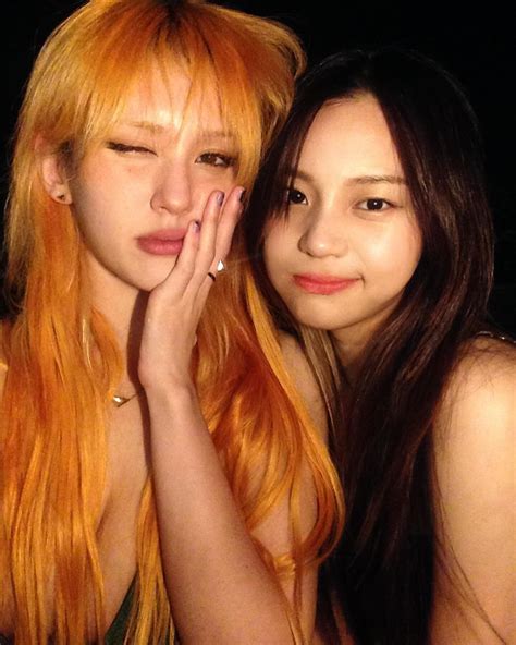 231209 - UMJI Instagram Update with SOMI | kpopping