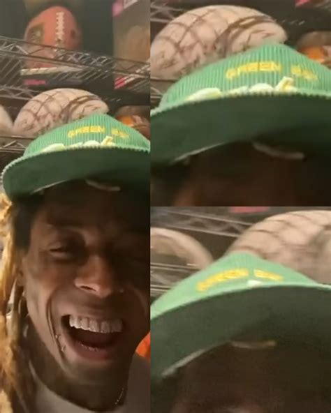 Lil Wayne's Packer hat on draft night : r/snapbacks