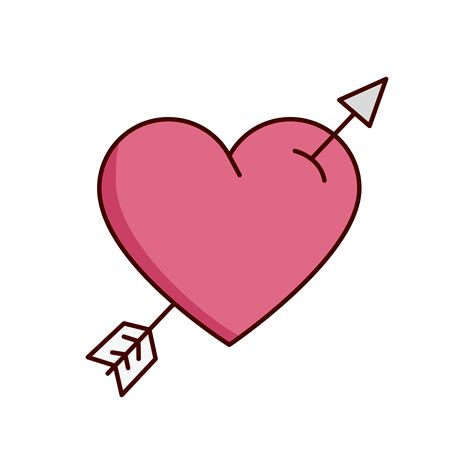 heart  arrow vector art icons  graphics