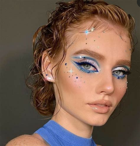 Make-up | Идеи макияжа, Космический макияж, Макияж для глаз