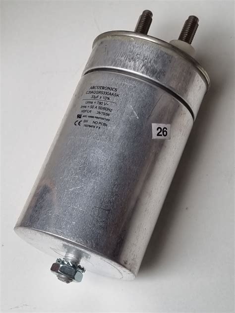 Condensator 33uF-780VAC / 1,7 kVDC / Arcotronics