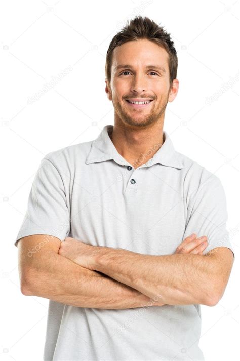 Portrait Of Happy Young Adult Man — Stock Photo © ridofranz #25144791