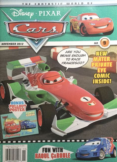 Disney Pixar: The Fantastic World of Cars Magazine #9: November 2012