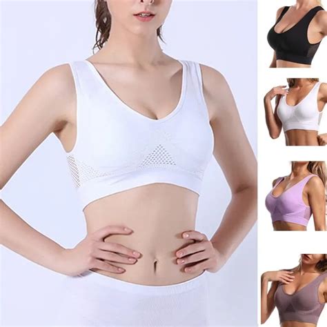 Женский бесшовный спортивный топ без рукавов | AliExpress