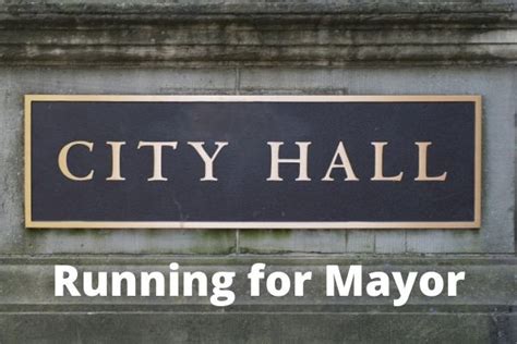 run  mayor heres    started