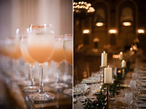 hotel dupont wedding signature cocktail - Susan Stripling Photography