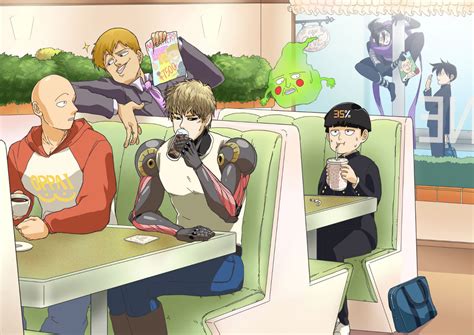 Mob Psycho 100 X One-Punch Man by landeg on DeviantArt