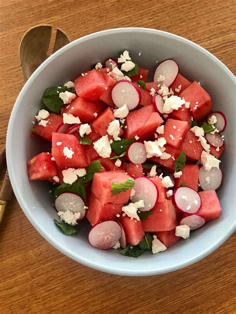 Watermelon, Feta & Mint Salad | Rebecca Pope Sydney Food & Lifestyle