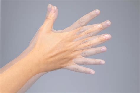 premium photo  closeup view   shaking hand   person