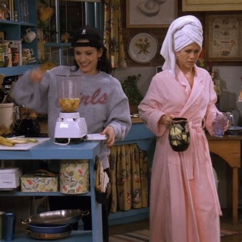 monica geller & rachel green | Friends moments, Friend jokes, Friends