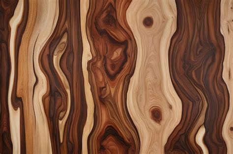 The wood is brown and has a brown texture | Premium AI-generated image