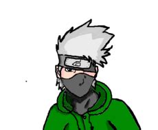 Kakashi Hatake p/ sragabisz - Desenho de jacaredebotas - Gartic