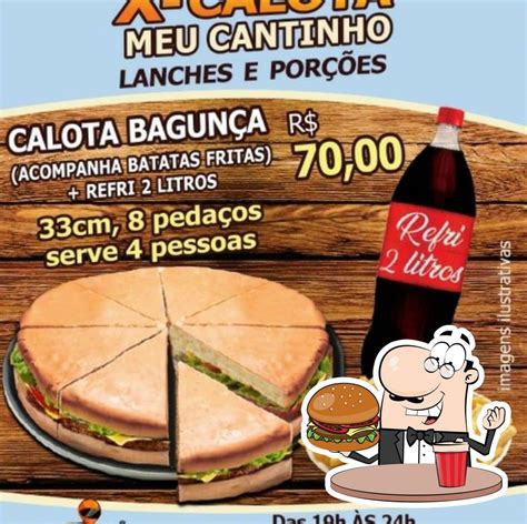 X Calota Balneário Camboriú - Xis Calota Meu Cantinho, Balneário Camboriú - Menú del restaurante ...