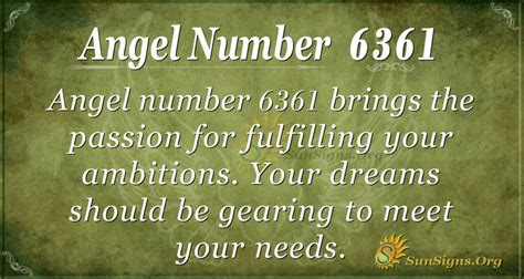 angel number  meaning passion  ambitions sunsignsorg
