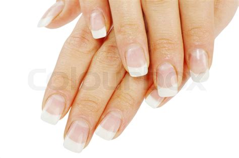 hands with manicure | Stock image | Colourbox