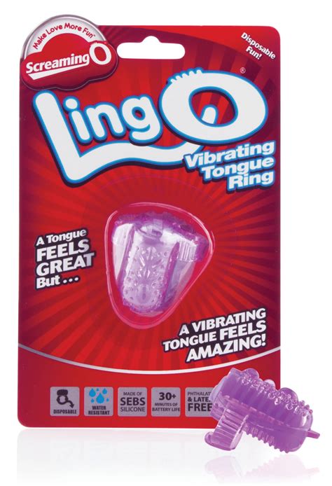Ling O Vibrating Tongue Ring by Screaming O Pleasure Products - Walmart.com