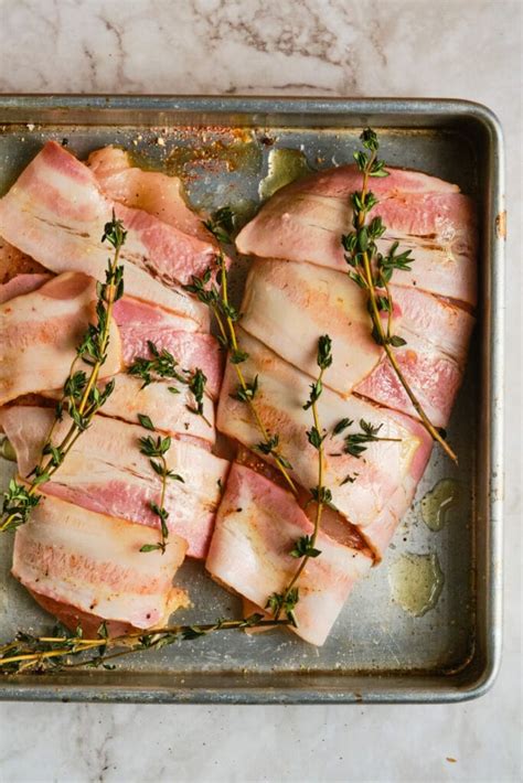 Bacon-Wrapped Chicken Breast | Baked Bree