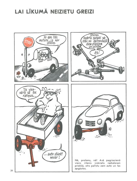 Pēteris Lustigs - Kā darbojas auto?, 1986