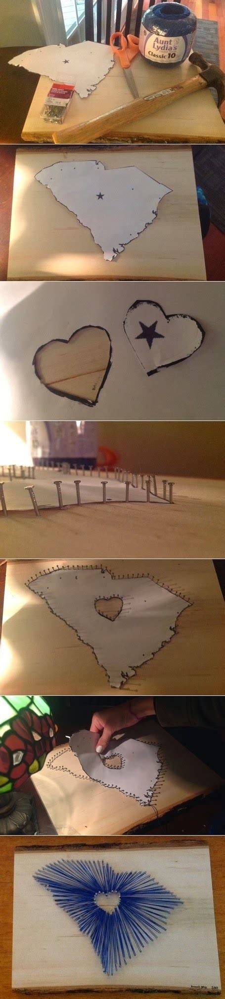 string art diy  crafts