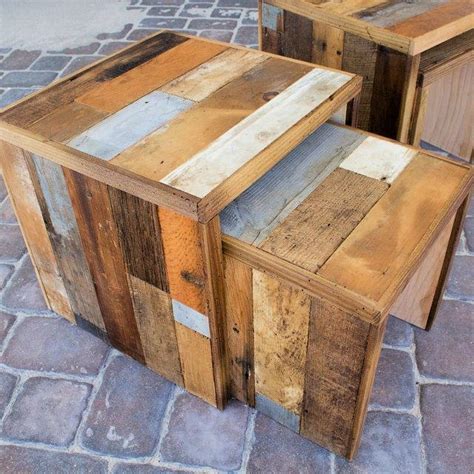 20 Free Pallet Side Table Plans - Pallet End Table - Blitsy