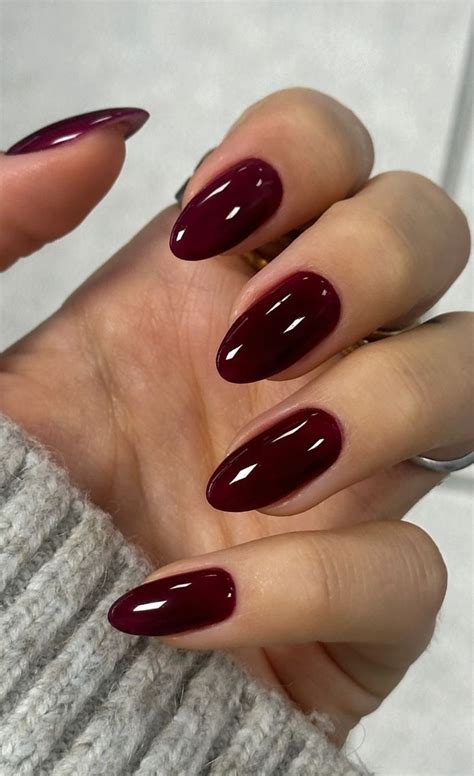 Cherry red nails – Artofit