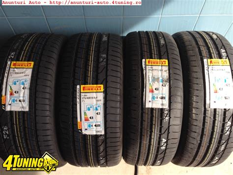 SET ANVELOPE 245/45/19-275/40/19 pirelli runflat DE VARA PTR BMW SERIA ...