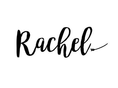 Rachel - Free Layout