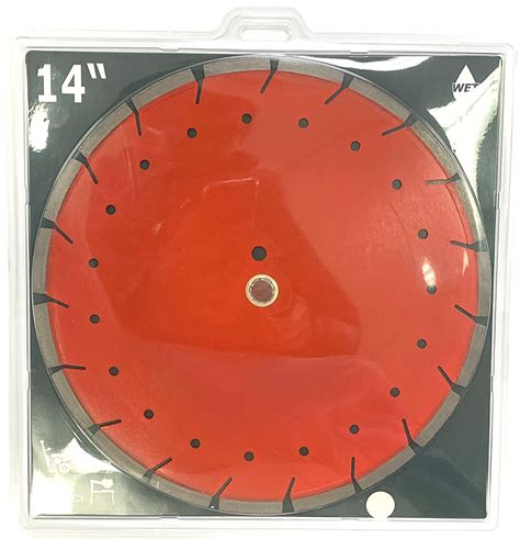 Diamond Tool 8 Inch Concrete Saw Blade with Laser Welded Premium Turbo