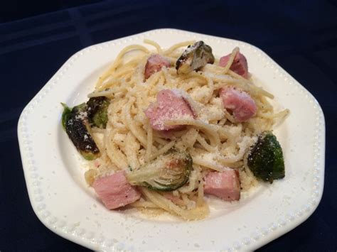 Parmesan Noodles with Ham – Sweet Tea (with Lemon)