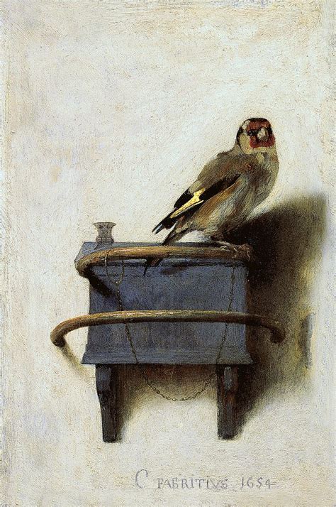 Picture this.. | Carel fabritius, Goldfinch, Dutch painters